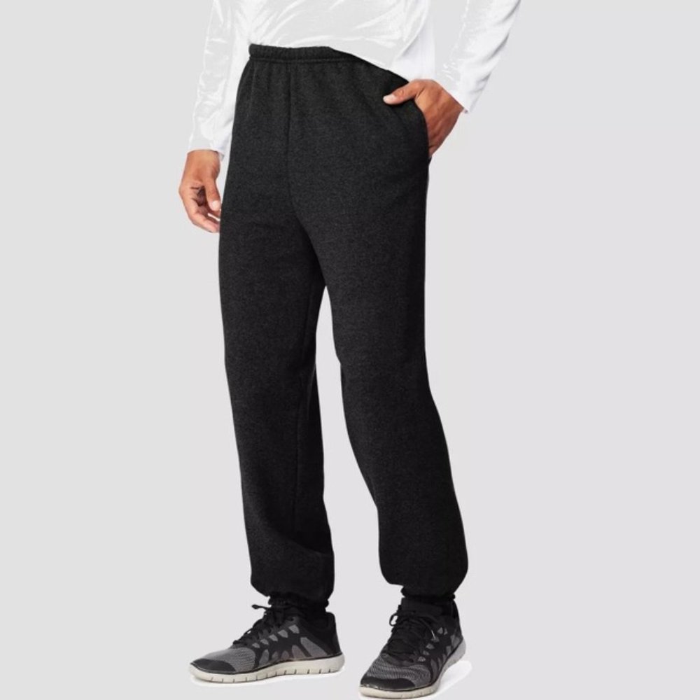 Hanes Men's Ultimate Cotton Sweatpants, black